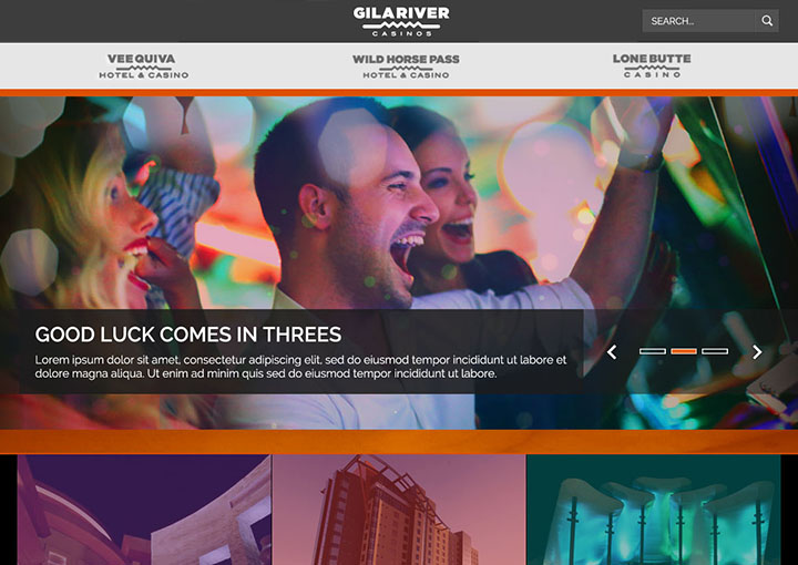 Gila River Casinos Web Site